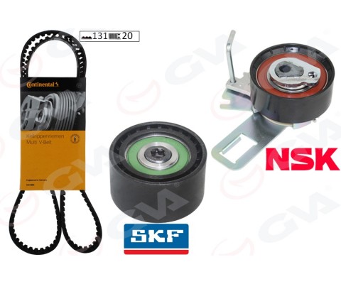 EKSANTRİK GERGİ KİTİ OPEL ASTRA L 21> CORSA F 19> PEUGEOT P2008-P3008 II-P301- P308 II-P5008-P508-EX PERT-PARTNER CITROEN BERLINGO-C3 III-C4-C-ELYSEE-JUMPY III 1.5 TDCI-BlueHDI Euro6 / FOCUS IV 17> C