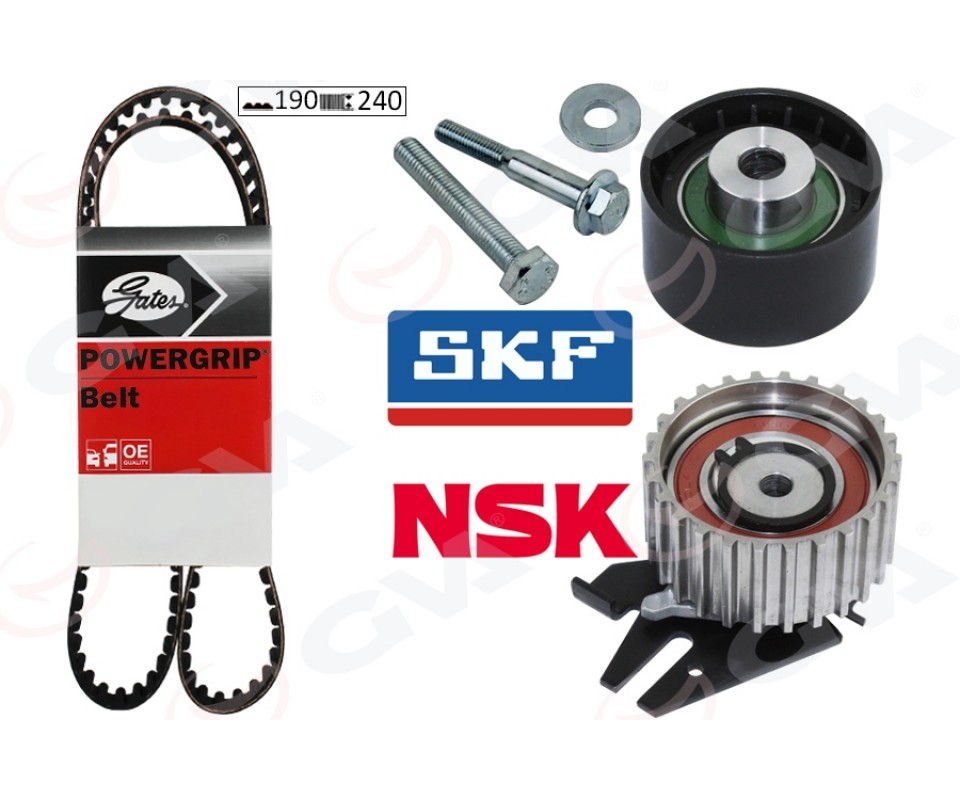 EKSANTRİK GERGİ KİTİ 190x240 BRAVO 96>DOBLO 01>MAREA 99-02 -IDEA 04>1.9JTD KTB317