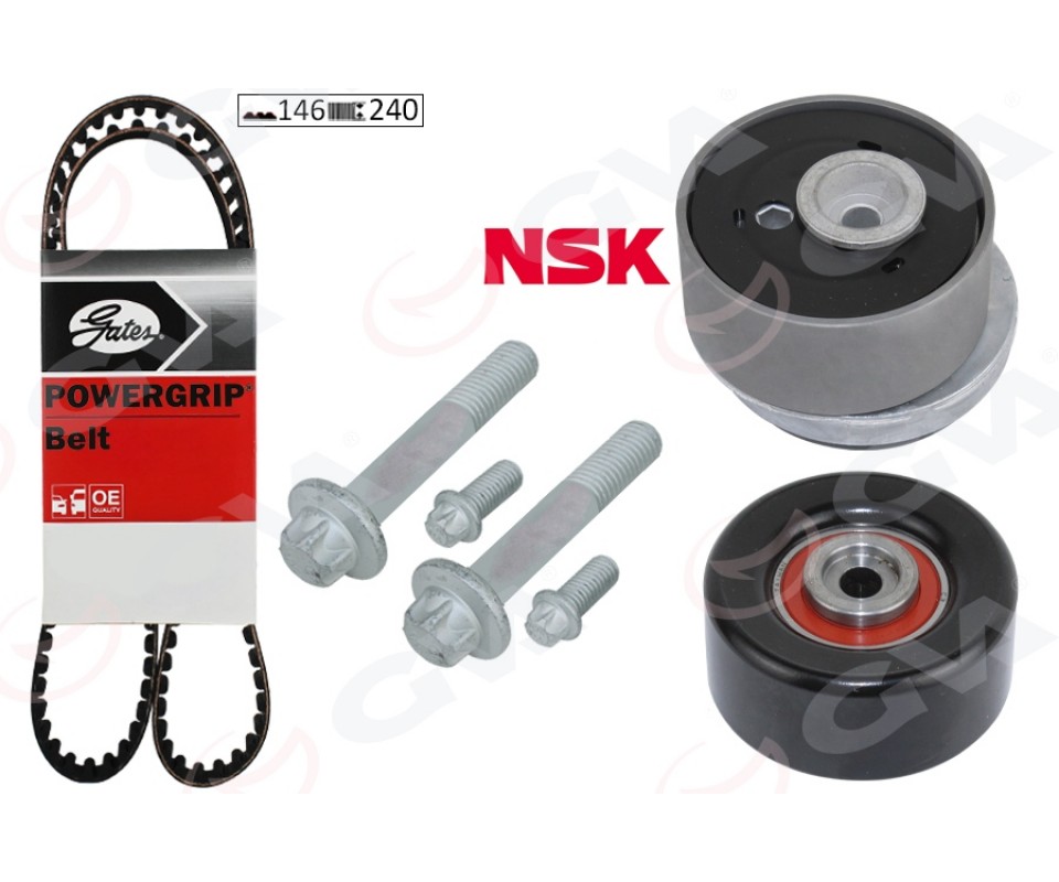 EKSANTRİK GERGİ KİTİ 146x240 ASTRA H-J-INSIGNIA-VECTRA C-CRUZE 1.6-1.8 Z16XEP-XER-A16LET-XER-B16XER