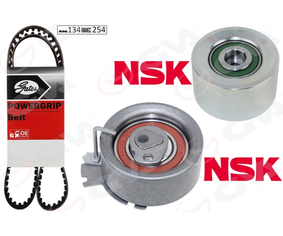 EKSANTRİK GERGİ KİTİ 134x254 P206-307-PARTNER-BERLINGO-C3-XSARA 1.6 16V NFU TU5JP4 K015581XS