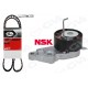 TRİGER SETİ FORD FOCUS-FİESTA-CMAX 98> 1.25-1.4-1.6 ZETEC 100 PS NSK GERGİ-GATES KAYIŞ