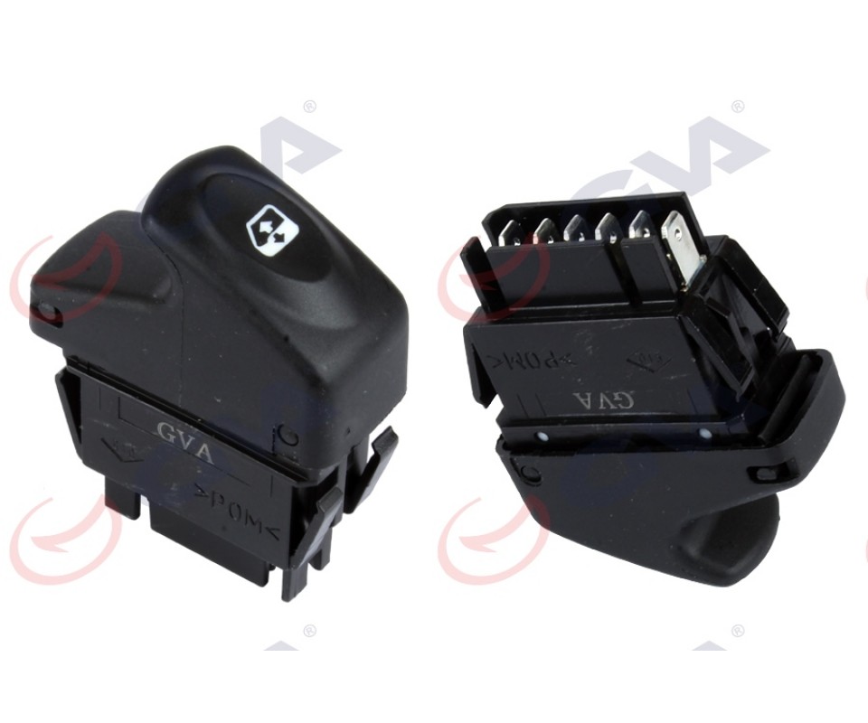 CAM AÇMA ANAHTARI SOL MEGANE I-CLIO II-KANGOO 98-05 6 FİŞ-TEKLİ