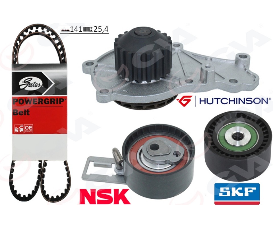 DEVİRDAİMLİ EKSANTRİK GERGİ KİTİ 141 DİŞ P207-P208-P301-P308-P508-P2008-P3008-P5008 08> PARTNER-BE RLINGO-RIFTER-JUMPY-C5-C4-DS4-C3-DS3-DS5-C-ELYSEE 1.6 HDI DV6C DV6DTED- FOCUS III 1.6 TDCİ 11>COURİE