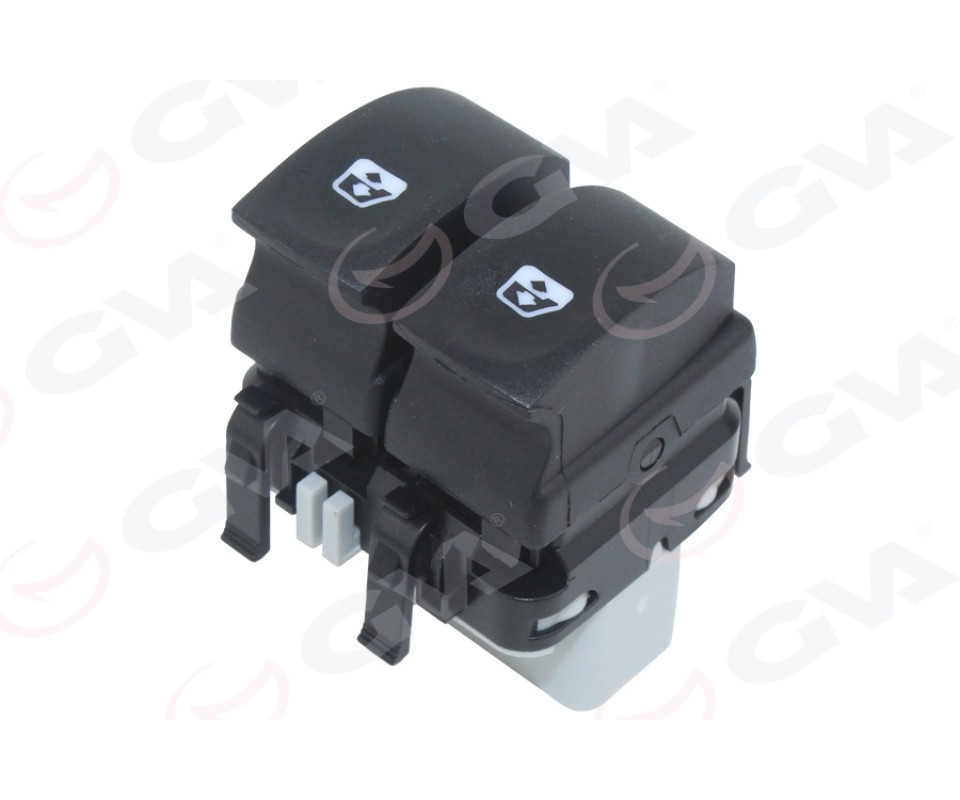 CAM AÇMA ANAHTARI ÖN SOL ÇİFTLİ RENAULT CLIO III 10 FİŞLİ GRİ