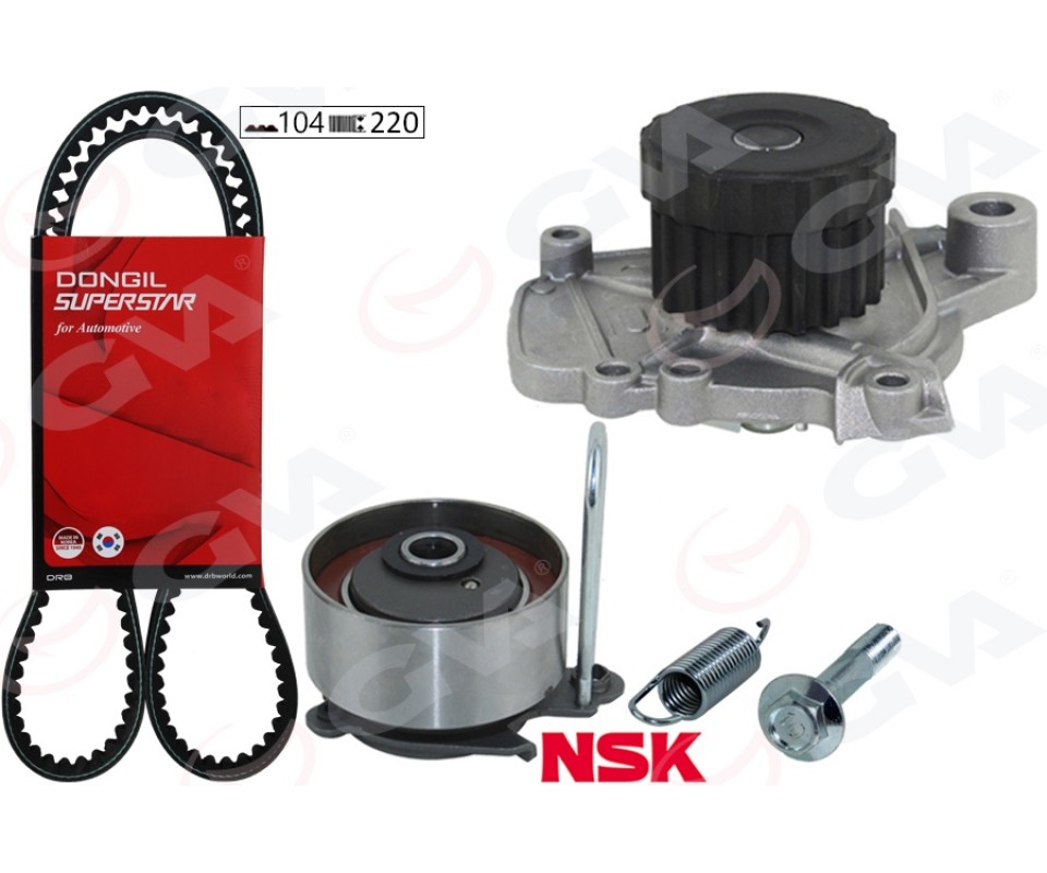 TRİGER KAYIŞ SETİ EKSANTRİK SETİ DEVİRDAİMLİ HONDA CIVIC 1.4L D14Z6 1.6L D16V1 D16W7 VTEC EP ES EU 01-05
