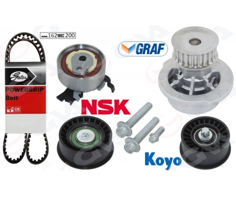 DEVİRDAİMLİ EKSANTRİK GERGİ KİTİ ASTRA G-CORSA C-VECTRA C-MERIVA A-ZAFIRA A 1.4-1.6-1.8 16V Z16-14XE