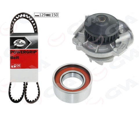DEVİRDAİMLİ EKSANTRİK GERGİ KİTİ 129x150 DOBLO 01> PALIO 98> PANDA 94>99 PUNTO 94>99 ALBEA 98> 1.2