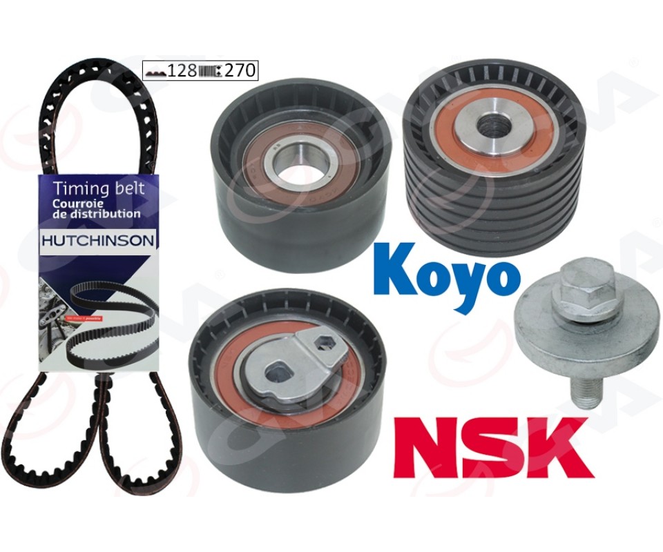 EKSANTRİK GERGİ KİTİ 128x270 LAGUNA 98-01 -MEGANE 99 -SCENIC 00-03 -ESPACE III 1.8-2.0 16V