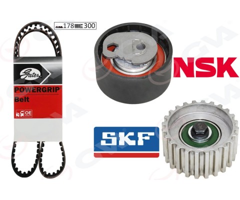 EKSANTRİK GERGİ KİTİ 178x300 DUCATO 2.3D- JTD 06 > DAILY II-III 02 > F1AE0481C GATES KAYIŞ