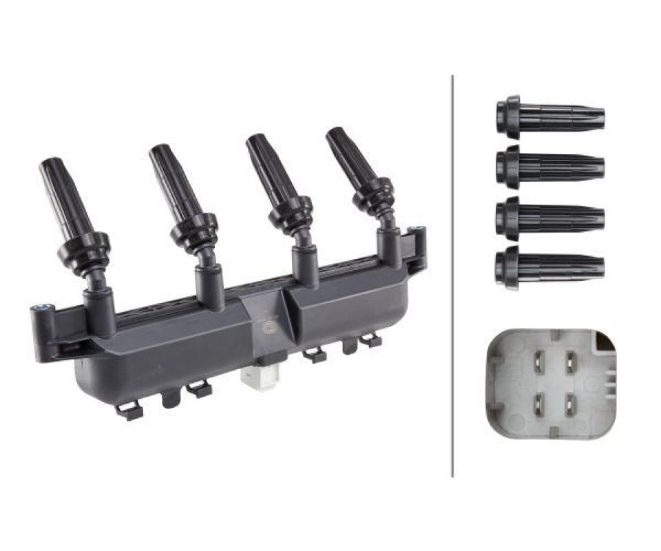 ATEŞLEME BOBİNİ PEUGEOT P206 98>07 P306 93>02 P307 00> P309 89> P406 95> PARTNER 96> BIPPER 08> CITR OEN C2 03>13 C3 03>13 SAXO 96> XSARA 98> BERLINGO 96> NEMO 08> 1.1 8V TU1 1.4 8V TU3 1.6 8V TU5