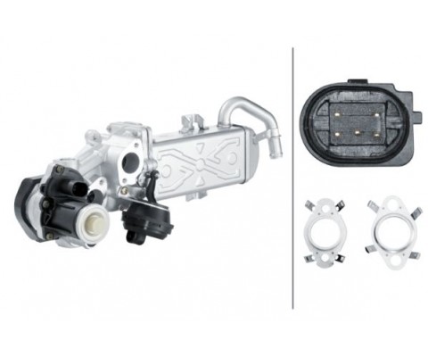 EGR VALFİ SOĞUTUCU CADDY-JETTA-GOLF6-PASSAT-SUPERB-OCTAVIA-A3-LEON 09>1.6TDI CAYA-B-C-D