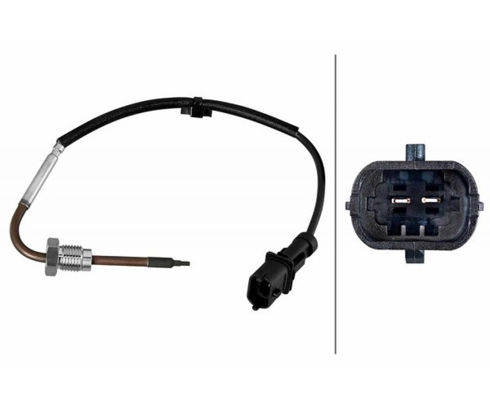 EGZOZ SICAKLIK SENSÖRÜ KISIM 1 OPEL INSIGNIA A 08>17 2.0 CDTI A20DTR SAAB 9-5 /