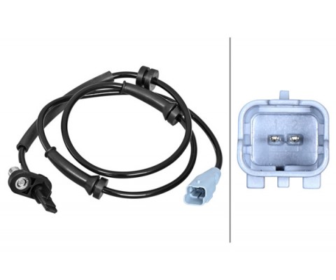 ABS DEVİR SENSÖRÜ ARKA PEUGEOT PARTNER 08> P5008 09>17 CITROEN BERLINGO 08> C4 PICASSO 06>13
