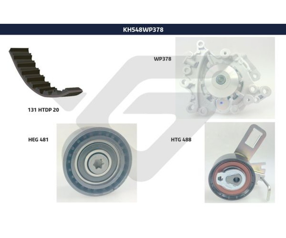 EKSANTRİK GERGİ KİTİ OPEL ASTRA L 21> CORSA F 19> PEUGEOT P2008-P3008 II-P301- P308 II-P5008-P508-EX PERT-PARTNER CITROEN BERLINGO-C3 III-C4-C-ELYSEE-JUMPY III 1.5 TDCI-BlueHDI Euro6 / FOCUS IV 17> C