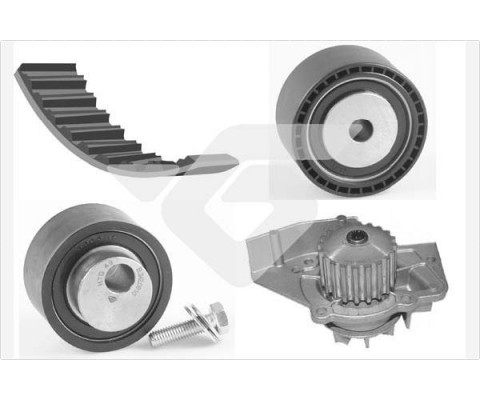 DEVİRDAİMLİ EKSANTRİK GERGİ KİTİ 140x254 P206-306-PARTNER-EXPERT-BERL-JUMPY-SCUDO1.9D 98- DW8