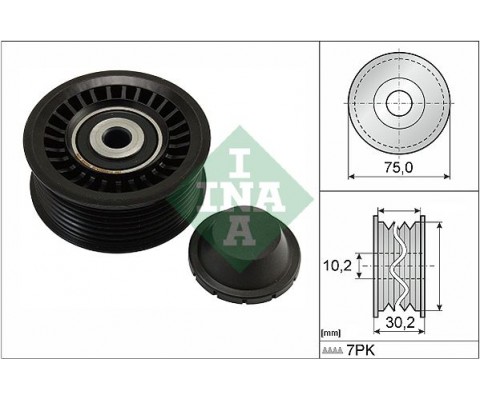 ALTERNATÖR GERGİ RULMANI RENAULT CAPTUR 13> CLIO IV 12> MEGANE III 09> 1.2 TCe 1.4TCe