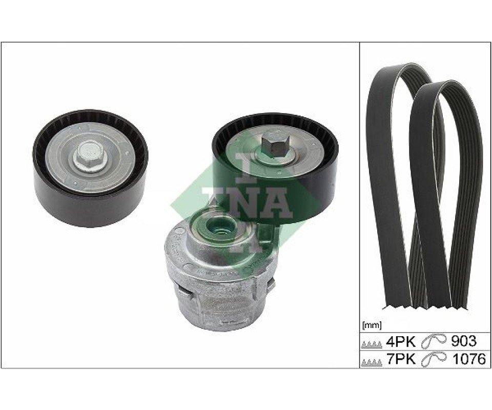 ALTERNATÖR GERGİ KİTİ FIAT DUCATO 01> 2.3 JTD DUCATO 06> 2.2D MTJ DUCATO 11> 2.3D MTJ 4PK 903 7PK 1076