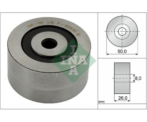 ALTERNATÖR GERGİ RULMANI PARTNER-BERLINGO-206-306-307-406-806-C5-JUMPY 2.0HDI-MGN I-LGN I 1.9DTI F8Q