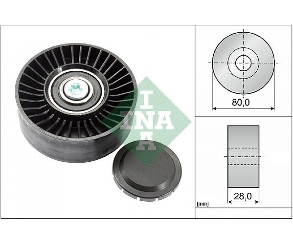 KAYIS GERGI RULMANI BMW N43 N47 N54 N57 E81 E82 E87 E88 E90 E91 E92 E93 E60 E61 F10 F11 E89