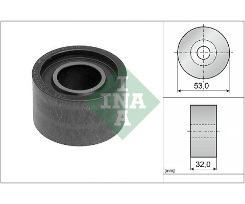 x EKSANTRİK GERGİ RULMANI VOLVO S40 06 >10 > S80 S60 XC70 XC90 C30 06-10 > V40 12 > V50 V60 XC60 V