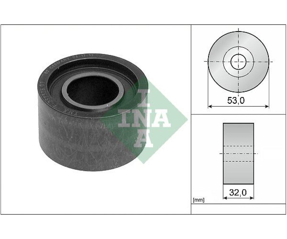 x EKSANTRİK GERGİ RULMANI VOLVO S40 06 >10 > S80 S60 XC70 XC90 C30 06-10 > V40 12 > V50 V60 XC60 V