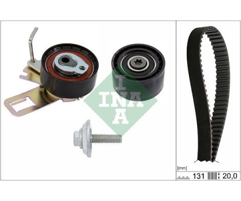 EKSANTRİK GERGİ KİTİ OPEL ASTRA L 21> CORSA F 19> PEUGEOT P2008-P3008 II-P301- P308 II-P5008-P508-EX PERT-PARTNER CITROEN BERLINGO-C3 III-C4-C-ELYSEE-JUMPY III 1.5 TDCI-BlueHDI Euro6 / FOCUS IV 17> C