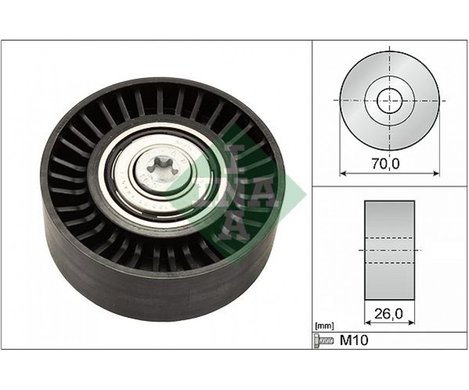 ALTERNATÖR GERGİ RULMANI ASTRA H-VECTRA C-ZAFIRA-SIGNUM 1.9CDTI-DOBLO-BRAVO II-LINEA 1.6D KLİMALI