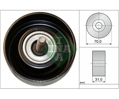 ALTERNATÖR V KAYIŞ GERGİ RULMANI ASTRA J-INSIGNIA A-ANTARA-CAPTIVA 2.0 T A20NFT-B20NFT-A20NHT