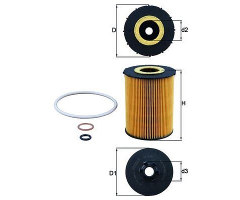 YAG FILTRESI BMW N62 E60 E61 E63 E64 E65 E66 E70