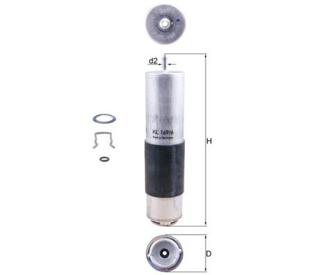 YAKIT FILTRESI MERCEDES C-CLASS OM626 W205 S205