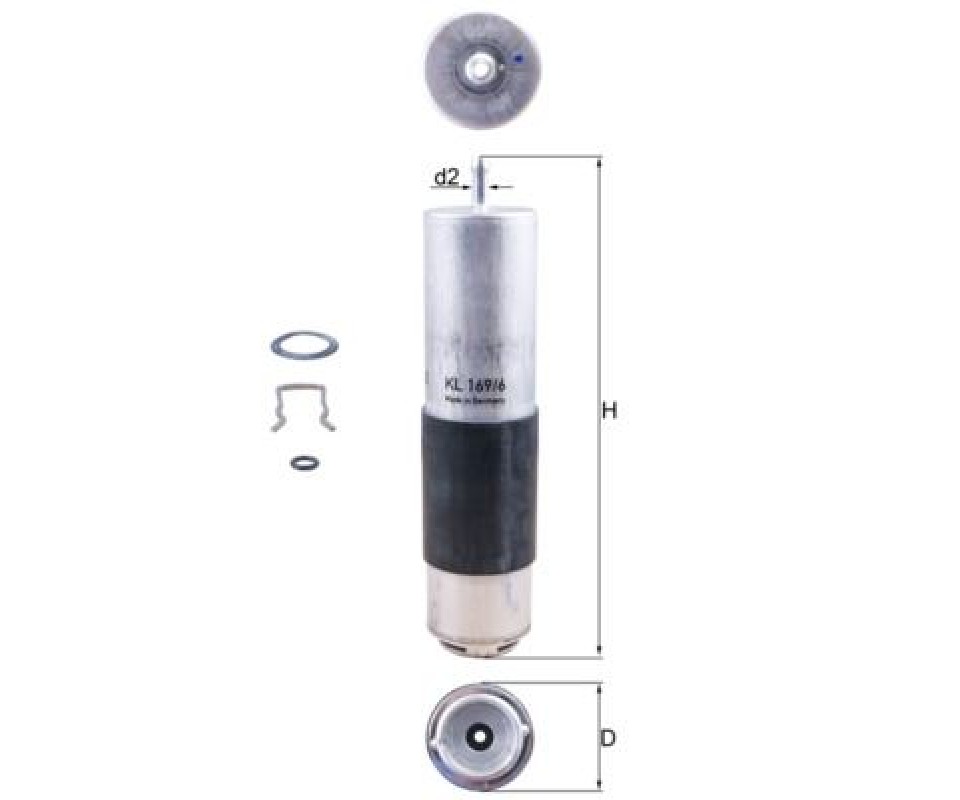 YAKIT FILTRESI MERCEDES C-CLASS OM626 W205 S205