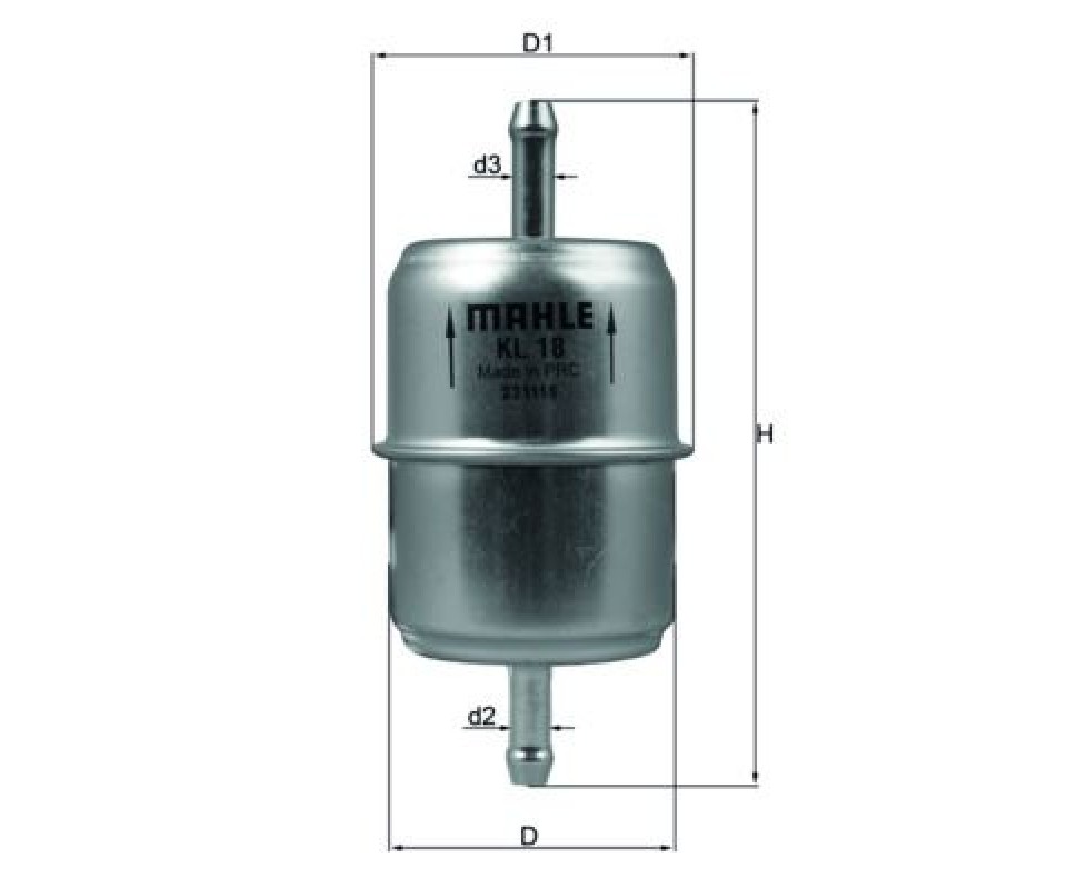 YAKIT FILTRESI MERCEDES M102 190 W201 W123 W124 W460