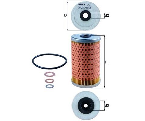 YAG FILTRESI MERCEDES M102 W201 W123 S123 C123 W460 W461 W463 B601 B602