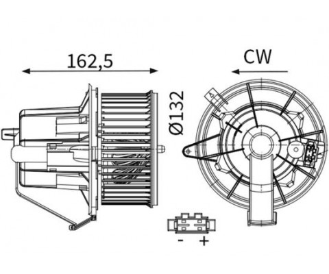 KALORİFER MOTORU C3 II-DS3 10> C4 CACTUS 14> Klima otomatigine sahip araçlar için