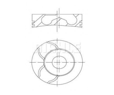 MOTOR PISTON SEGMAN 0.40 88.00 DUCATO III-IVECO DAILY-KARSAN JEST 11>14 2.3JTD C13 F1A EURO5 F1AE3481E