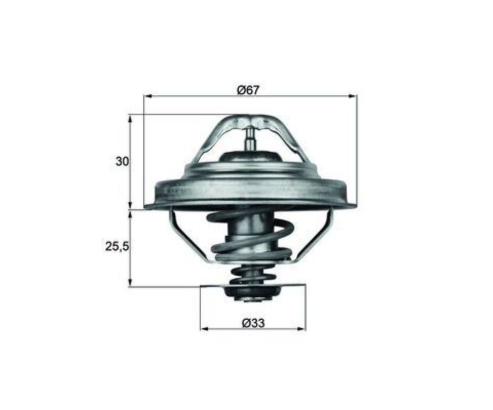 TERMOSTAT 92 C BMW M40 M42 M50 M52 E36 E34 E39 E38