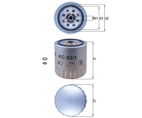 YAKIT FILTRESI MERCEDES OM601 W201 W202 W124 W210 W461 W638 B901>B904