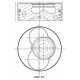 030PI00087102 MOTOR PİSTON SEGMAN 0.50 VW T5 AXB-AXC 3.4 SİLİNDİR 80.01 030 PI 00087102