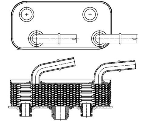 OTOMATIK SANZIMAN YAG SOGUTUCUSU BMW E46 E83 E85
