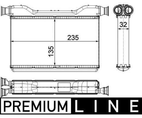 KALORIFER RADYATORU BMW F10 F01 F07 PREMIUM LINE