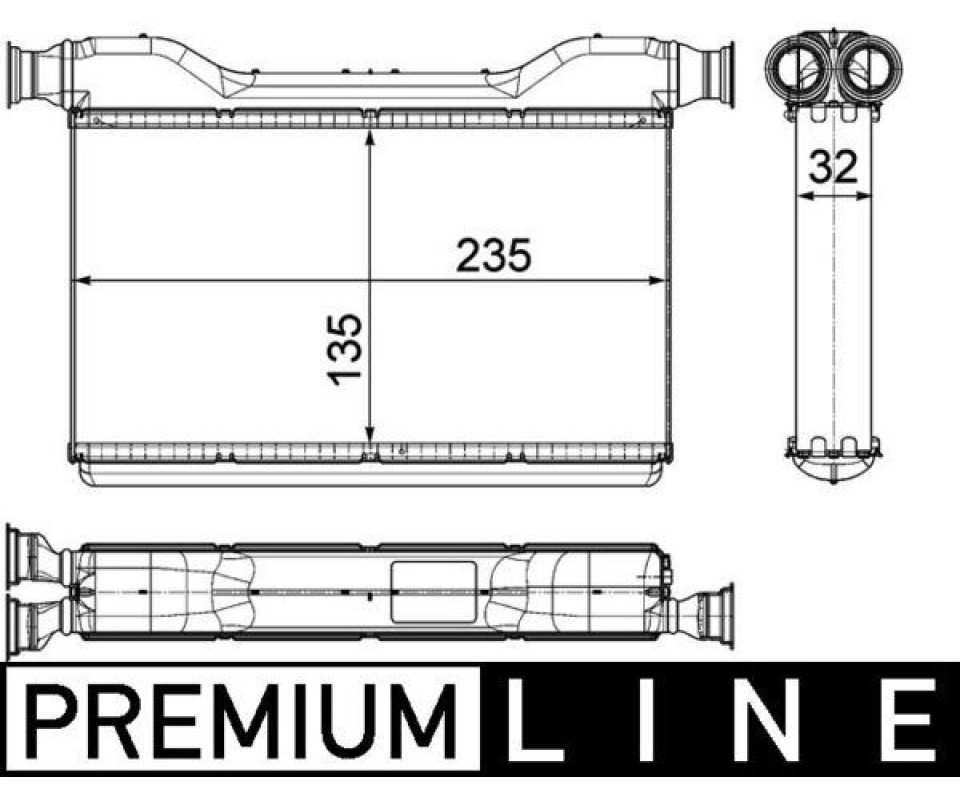 KALORIFER RADYATORU BMW F10 F01 F07 PREMIUM LINE