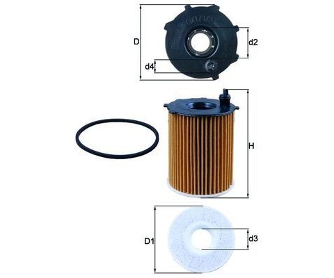 YAĞ FİLTRESİ PARTNER-BERLINGO-FIESTA-FOCUS-C-MAX-FUSION-P206-P207-P208-P301-P307-P308-P407-P2008-P30 08-P5008-BIPPER-JUMPY-XSARA-EXPERT-NEMO-C1-C2-C3-C4-C5-DS3-DS4-DS5 1.4-HDI-1.6HDI