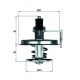 TERMOSTAT 84 C MERCEDES S-CLASS M116 M117 W126 C126