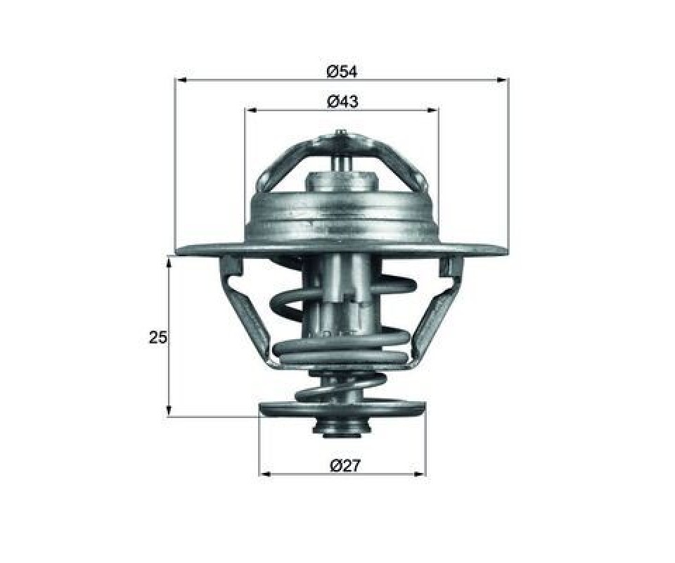 TERMOSTAT 83C BOXER-JUMPER-MOVANO-MASTER-DAILY 2.5-2.8 D-HDI-TDI-JTD