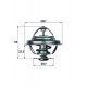 TERMOSTAT 80 C MERCEDES OM616 W123 W460