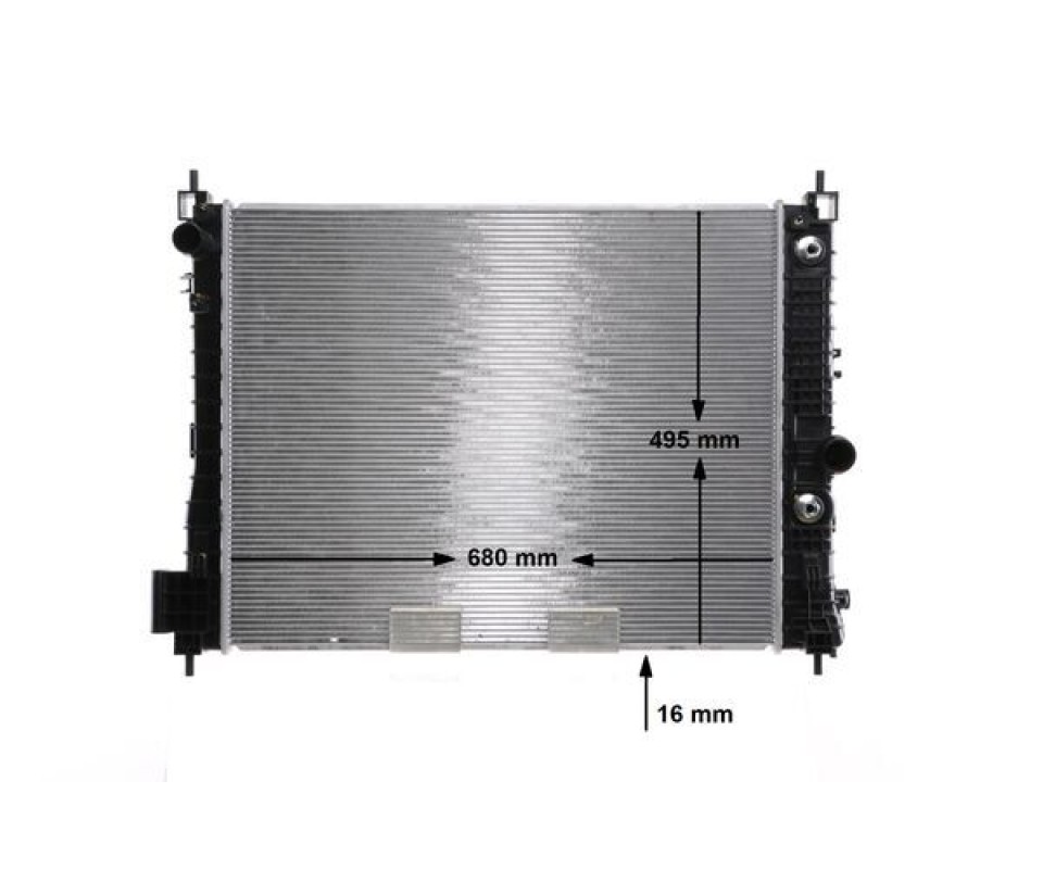 RADYATÖR OPEL MOKKA 1.4-1.6 12- MOKKA X 1.4-1.6 CDTI 12- 1300365-1300366-42418327-94552132