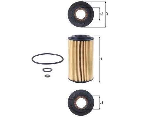 YAG FILTRESI MERCEDES OM611 W203 W211 W210 W639 B901>B904