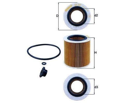 YAG FILTRESI BMW N20 F10 F20 F30 F22 F32 F34 F36 E84 E89