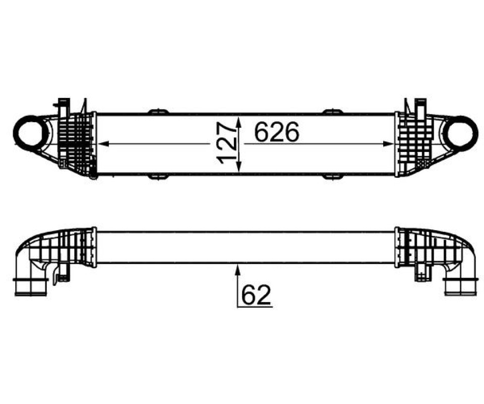 TURBOSARJ RADYATORU MERCEDES M271 OM646 W204 S204 W212