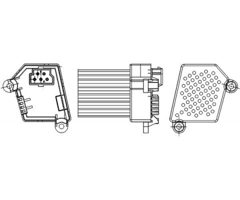 KLIMA FAN REGULATORU BMW E39 E46 E83 E53